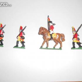 Fotka k inzerátu Cínové figurky -  rytíři .7. letá válka a další vojáčci / 13353124