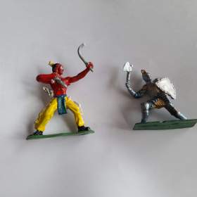 Foto inzerátu Prodej cínových figurek - rytíři, indiáni, vojáci, fantasy.....