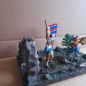 Foto inzerátu Prodej cínových figurek - rytíři, indiáni, vojáci, fantasy.....