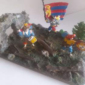 Foto inzerátu Prodej cínových figurek - rytíři, indiáni, vojáci, fantasy.....