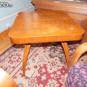 Foto inzerátu Starožitná (retro) křesla &amp; stolek Halabala.