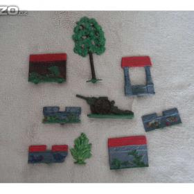 Foto inzerátu Cínové figurky - vojáčci, indiáni, rytíři a další