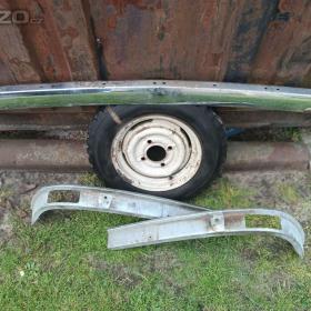 Foto inzerátu blatníky  Fiat 125P, čelo Ś1000, různé startery, altíky, ráfky, hydr čerpadla a další