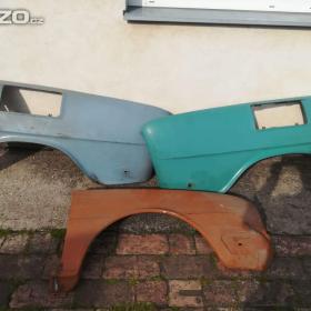 Foto inzerátu blatníky  Fiat 125P, čelo Ś1000, různé startery, altíky, ráfky, hydr čerpadla a další
