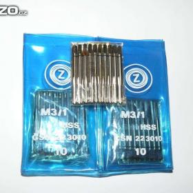 ZÁVITNÍK ruční sadový M3/ I HSS (ČR) NOVÝ ČSN 223010 / 14361796