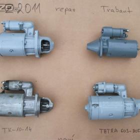 Foto inzerátu startery, dynama, relátka, hydraulika,trysky, žhaváky, kola ......