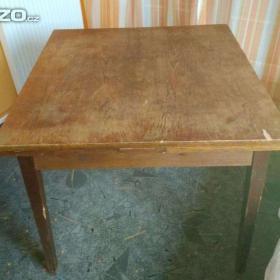Židle retro sada Expo 4ks -  rozkládací stůl. / 14532543