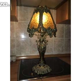 Fotka k inzerátu mosazna stolni lampa / 19650171