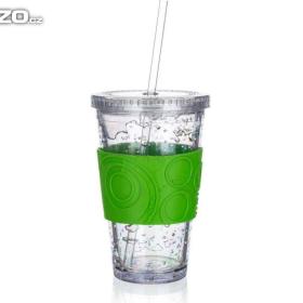 Banquet Kelímek s chladící vložkou DOUBLE 450 ml, zelený / 15031526