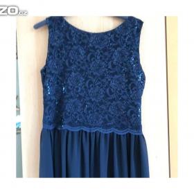 Fotka k inzerátu Prodám elegantní sváteční šaty zn. Swing, vel. 44, modrá / 15610226