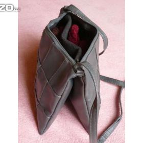 Foto inzerátu Kabelka slim šedá přes rameno, dívčí / pro slečny