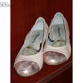 Foto inzerátu Parádní nízké lodičky Tamaris - světle béžové s perletí č. 39