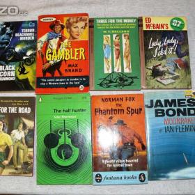 Fotka k inzerátu Anglické detektivky v originále -  sada 8 ks / 19619422