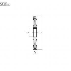 Foto inzerátu FRÉZA KOTOUČOVÁ JEMNOZUBÁ 90x14x27 mm  HSS  ČR (NOVÁ)