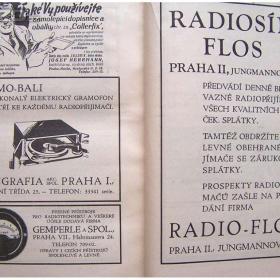 Foto inzerátu Publikace Prvních deset let československého rozhlasu z roku 1935