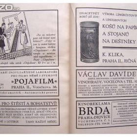 Foto inzerátu Publikace Prvních deset let československého rozhlasu z roku 1935