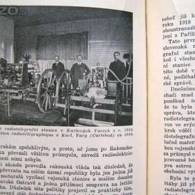 Foto inzerátu Publikace Prvních deset let československého rozhlasu z roku 1935