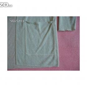 Foto inzerátu Svetřík - kardigan světle zelenkavý / mint, vel. L