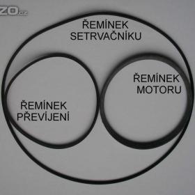Sada řemínků pro kotoučové magnetofony řady B70 / 15807177