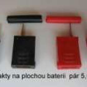 Kontakty na plochou baterii / 15807522