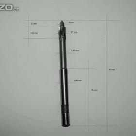 Záhlubník s vodícím čepem HSS-  Vzz 4 RH 31 ŠKODA-  ČSN 221610 / 15823778