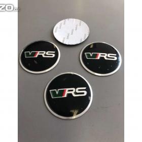 Středové pokličky / samolepky alu kola NÁPIS -  VRS / 15840432