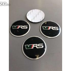 Středové pokličky / samolepky alu kola NÁPIS -  VRS / 15840432