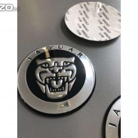 Foto inzerátu Středové pokličky / samolepky alu kola JAGUAR 64mm