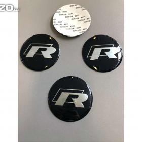 Středové pokličky / samolepky alu kola R- line 65mm / 15840462