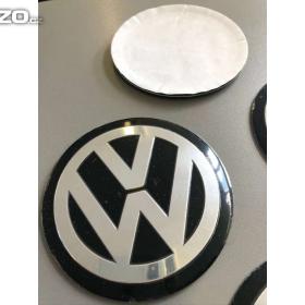 Foto inzerátu 75 mm Středové pokličky / samolepky alu kola - VW