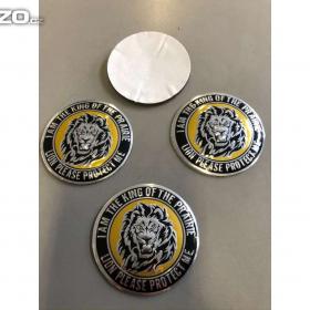 Středové pokličky /samolepky alu kola - motiv LEV / 15840491