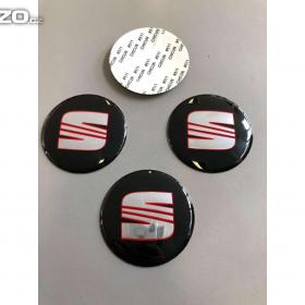 Foto inzerátu Středové pokličky / samolepky alu kola - SEAT 65mm