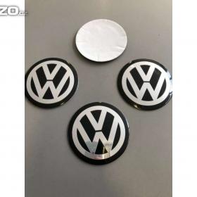 70 mm Středové pokličky / samolepky alu kola -  VW / 15842918