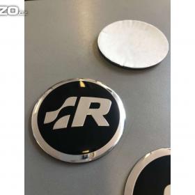Foto inzerátu Středové pokličky /samolepky alu kola R-line černé