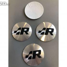 Foto inzerátu Středové pokličky / samolepky alu R-LINE stříbrné