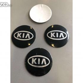 Foto inzerátu Středové pokličky / samolepky alu kola KIA - černá