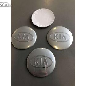 Středové pokličky / samolepky alu kola KIA stříbrný / 15843022