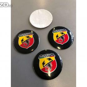 Středové pokličky / samolepky alu kola -  ABARTH / 15843034