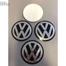 90 mm Středové pokličky / samolepky alu kola - VW / 15843043