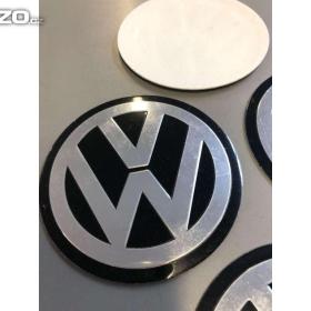 Foto inzerátu 90 mm Středové pokličky / samolepky alu kola - VW