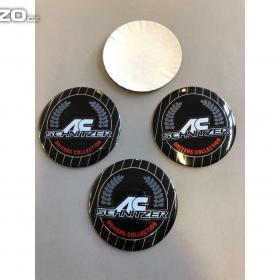 Středové pokličky /samolepky alu AC Schnitzer šedé / 15843053