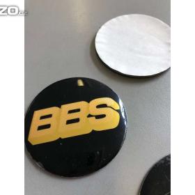 Foto inzerátu Středové pokličky / samolepky alu kola - BBS žluté