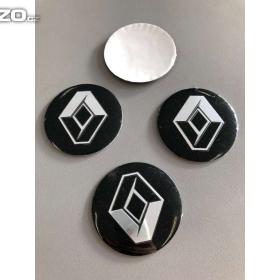 Foto inzerátu Středové pokličky /samolepky alu kol RENAULT černé