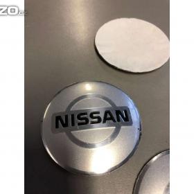Foto inzerátu Středové pokličky / samolepky alu kola NISSAN stříbrný