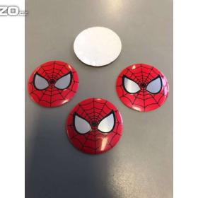 Foto inzerátu Středové pokličky / samolepky alu kola spiderman