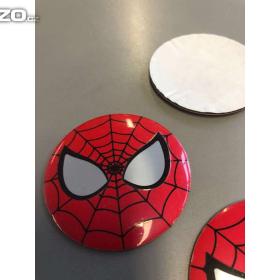 Foto inzerátu Středové pokličky / samolepky alu kola spiderman