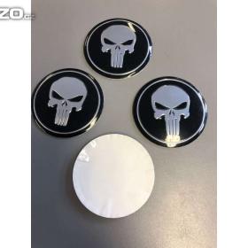 Středové pokličky / samolepky alu kola punisher / 15845506
