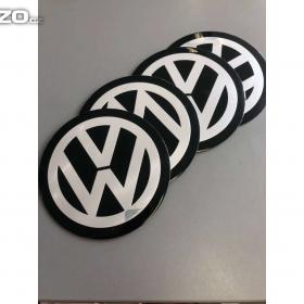 120 mm Středové pokličky / samolepky alu kola VW / 15847600