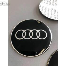 Foto inzerátu Středové pokličky / samolepky alu kola AUDI 64,5 mm