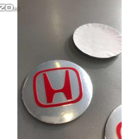 Foto inzerátu Středové pokličky / samolepky alu Honda - stříbrné